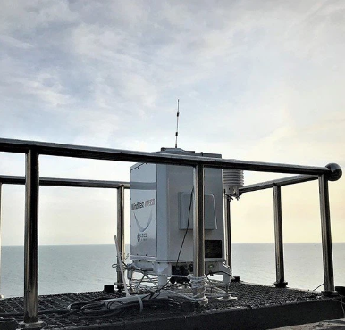 Vėjo profilis Lidar